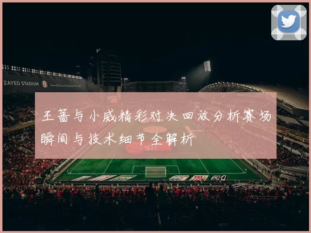 王蔷与小威精彩对决回放分析赛场瞬间与技术细节全解析